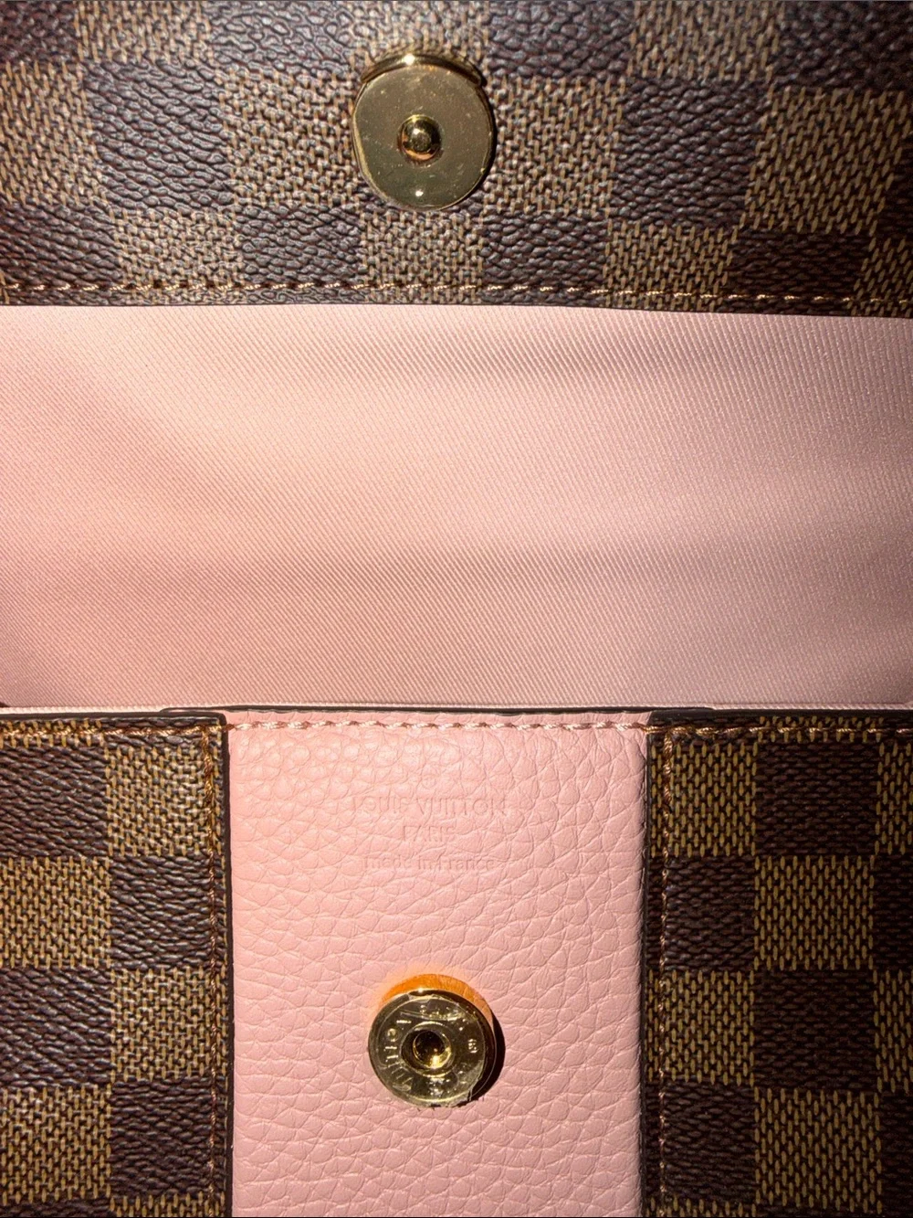 Louis Vuitton Bond Street BB – Damier Ebene with Pink Stripe | New, Never Used 💗